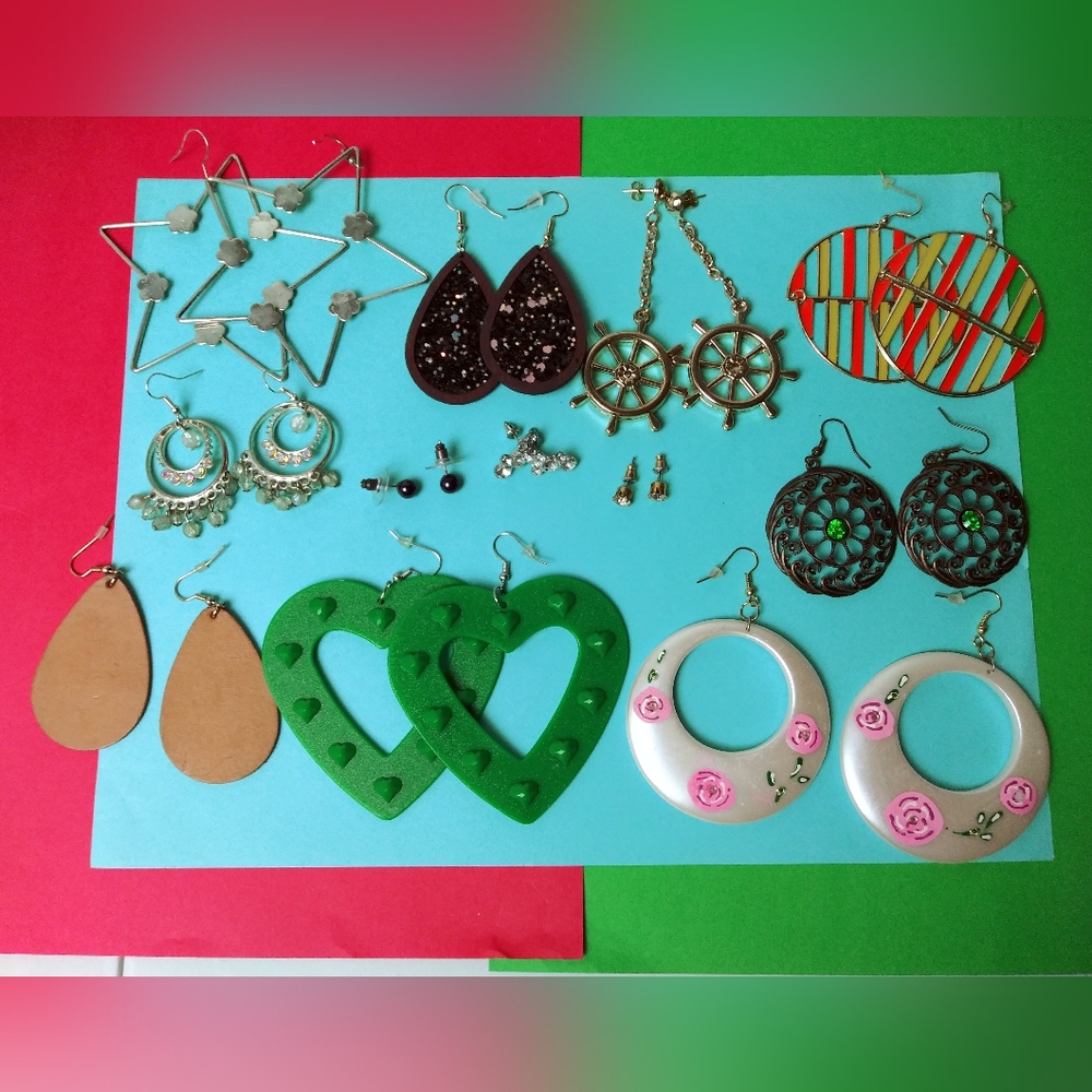 Earrings Assortment Bundle Of 12